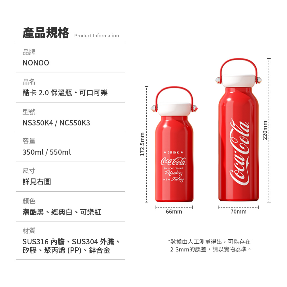 NONOO酷卡2.0規格